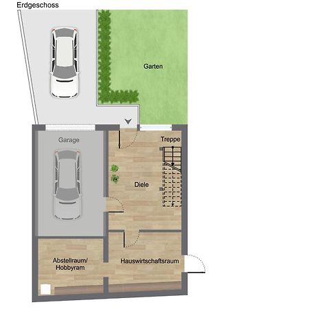 Bohnapartments - Town House Am Stadtpark - Gratis Parkplatz - Wlan Erfurt Exteriér fotografie
