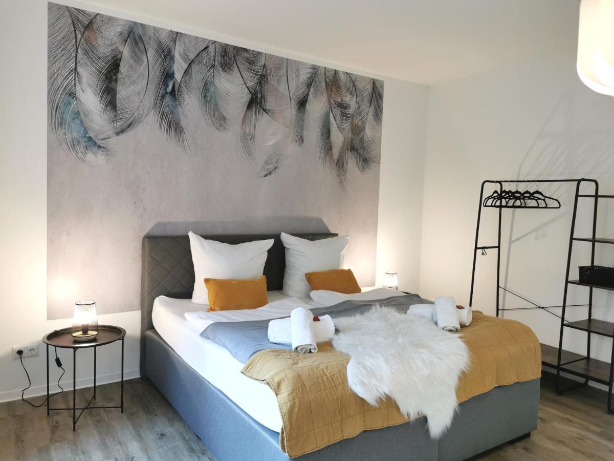 Bohnapartments - Town House Am Stadtpark - Gratis Parkplatz - Wlan Erfurt Exteriér fotografie