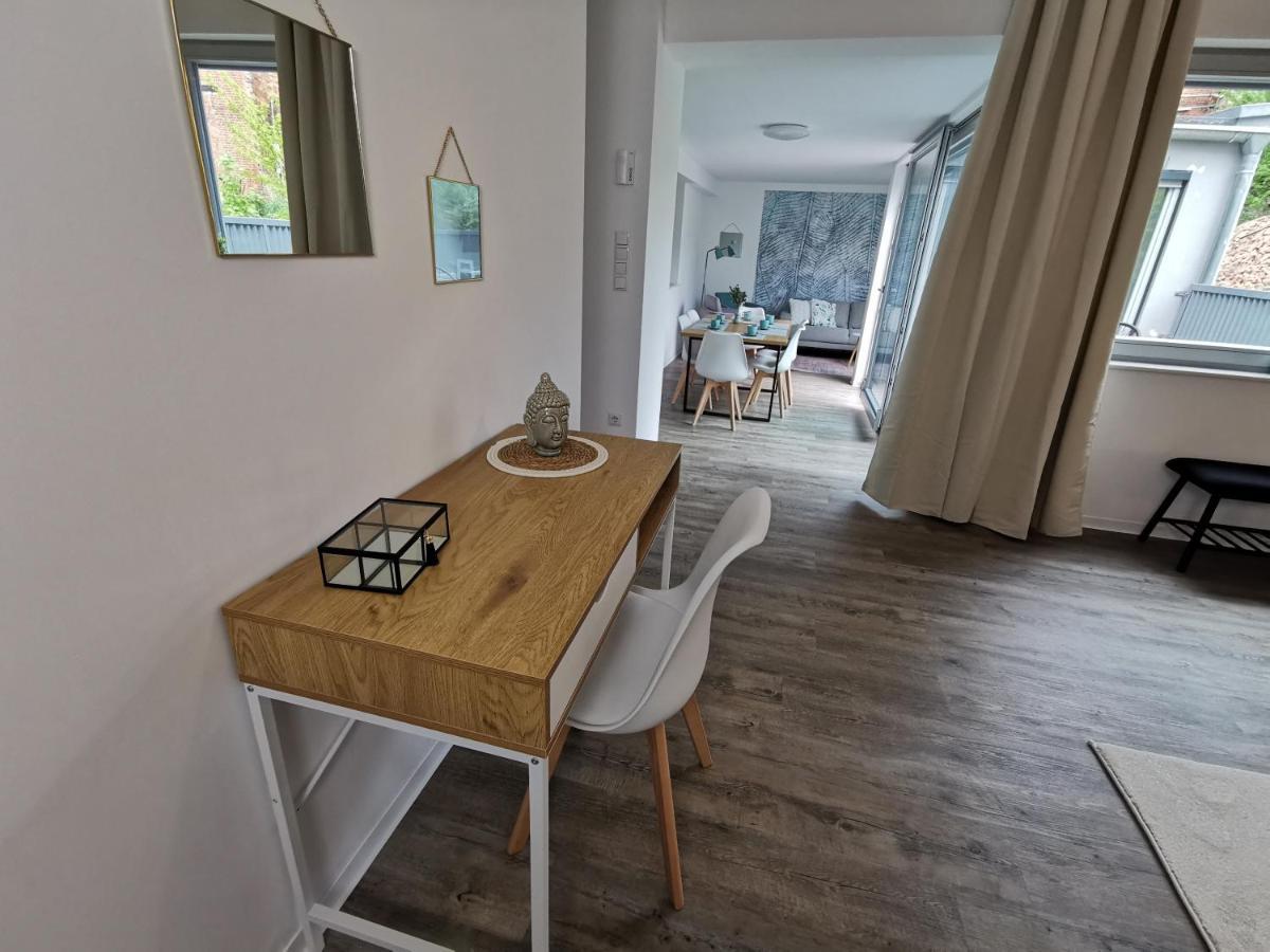 Bohnapartments - Town House Am Stadtpark - Gratis Parkplatz - Wlan Erfurt Exteriér fotografie