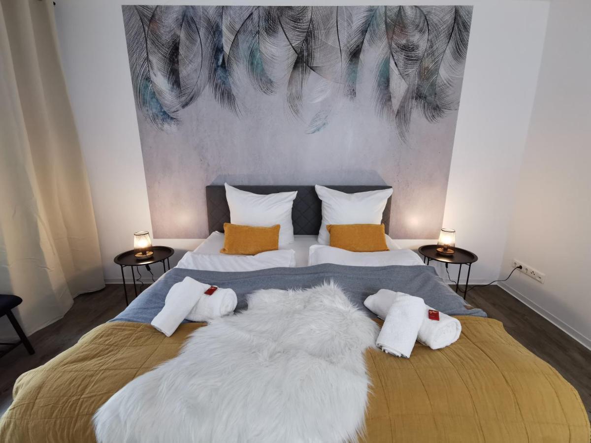 Bohnapartments - Town House Am Stadtpark - Gratis Parkplatz - Wlan Erfurt Exteriér fotografie