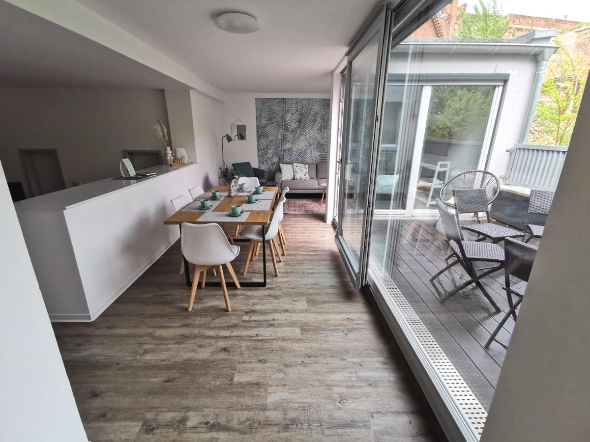 Bohnapartments - Town House Am Stadtpark - Gratis Parkplatz - Wlan Erfurt Exteriér fotografie