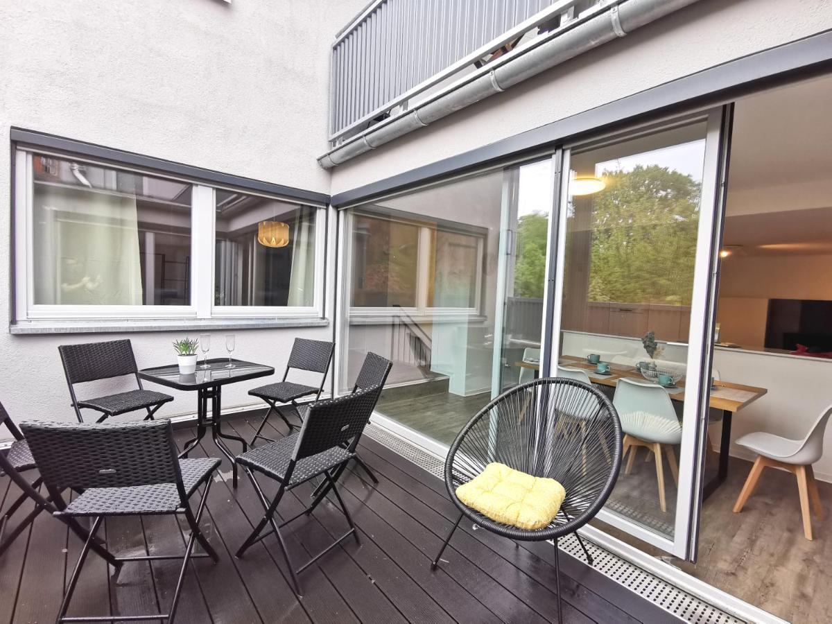 Bohnapartments - Town House Am Stadtpark - Gratis Parkplatz - Wlan Erfurt Exteriér fotografie